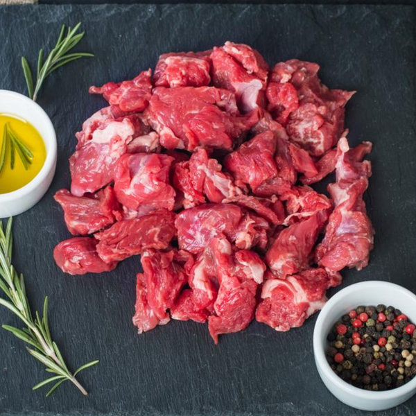 Diced Sirloin for Stew & Kabobs