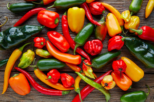 Sweet and Hot Peppers - by Weight